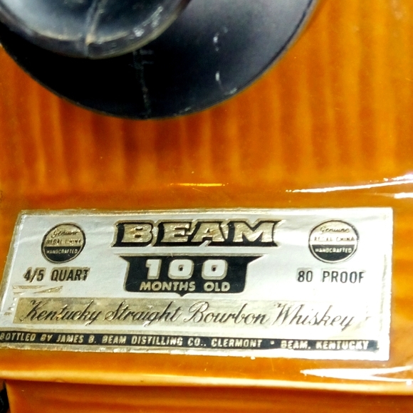 1975 Jim Beam Decanter Antique Trlephone - Picture 4 of 13